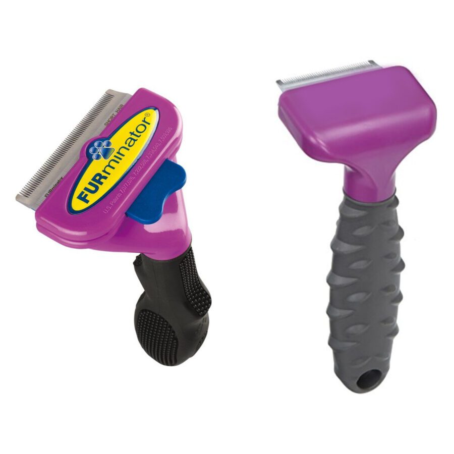 Kit toilette pour chat – brosse-peigne et peigne anti-mue