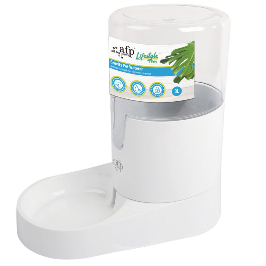Lot abreuvoir par gravité Lifestyle 4 Pets et gamelle Wobble Bowl – photo 1