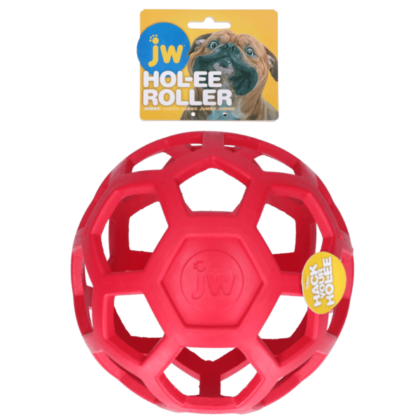 Lot balle Hol-ee Roller rouge et balle Mixups Arrow pour chien – photo 1