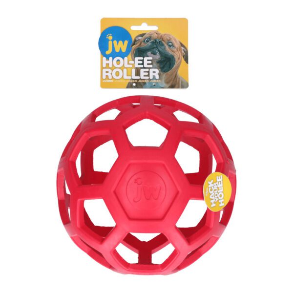 Lot balle Hol-ee Roller rouge et balle Mixups Arrow pour chien – photo 1
