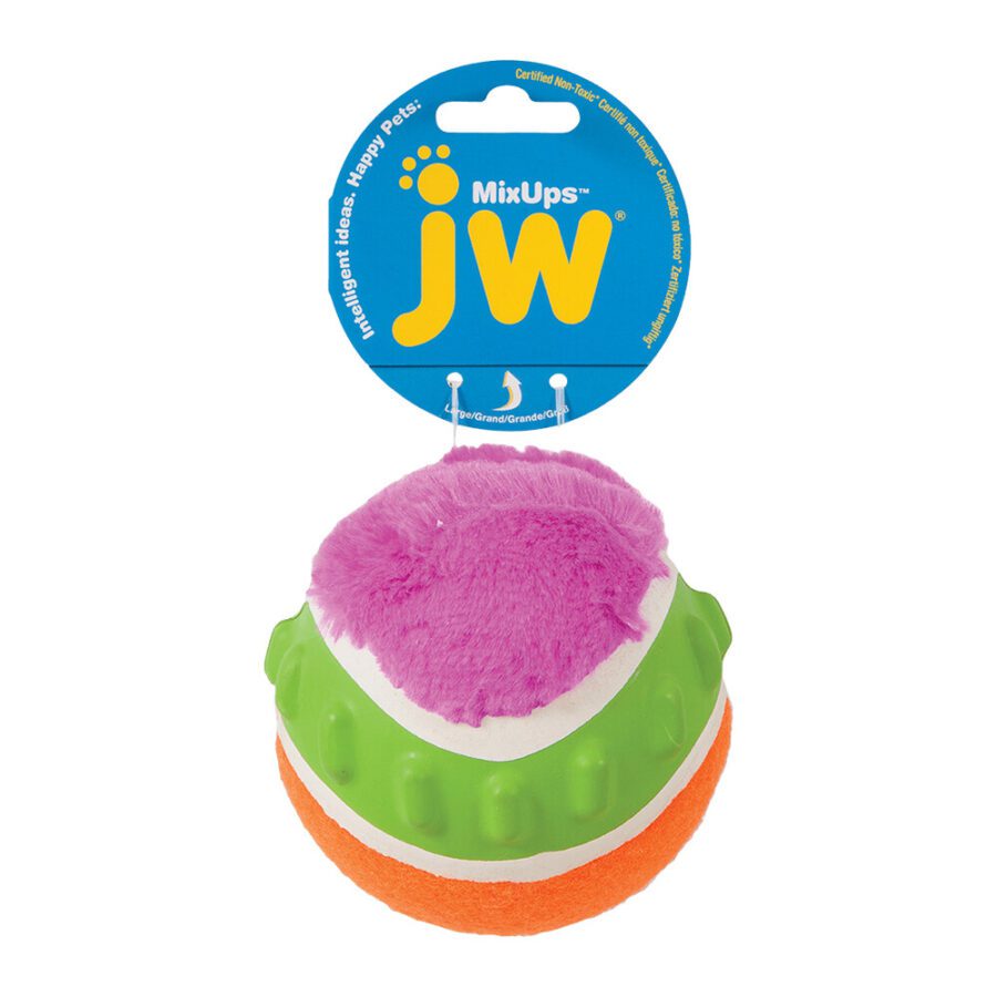 Lot balle JW Mixups et peluche canard Pawise pour chien – photo 1