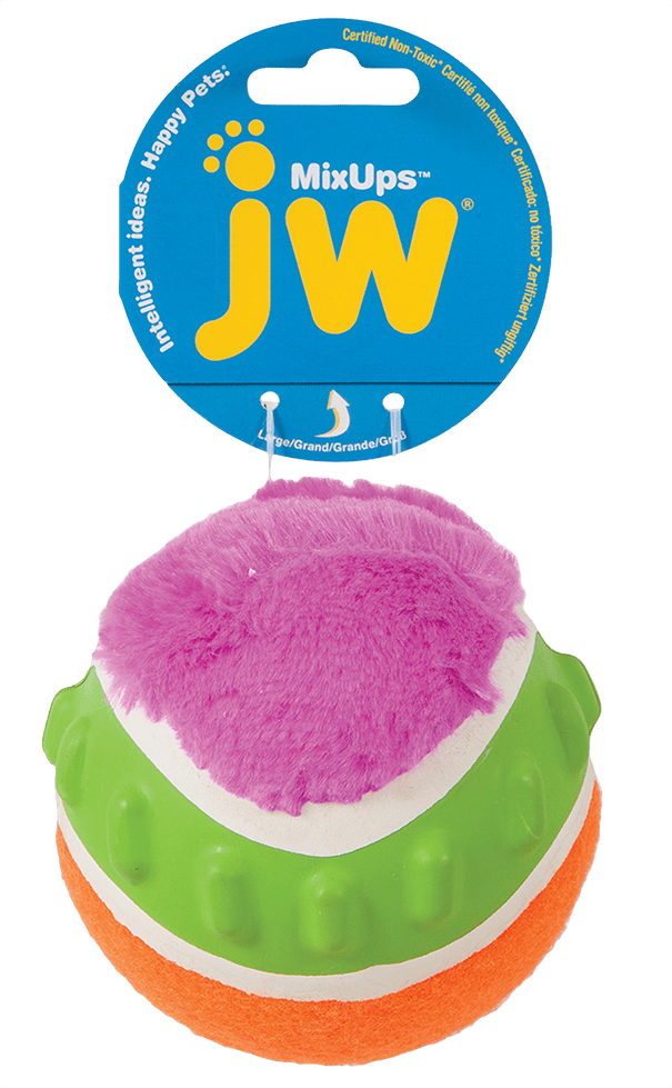 Lot balle JW Mixups et peluche canard Pawise pour chien – photo 1