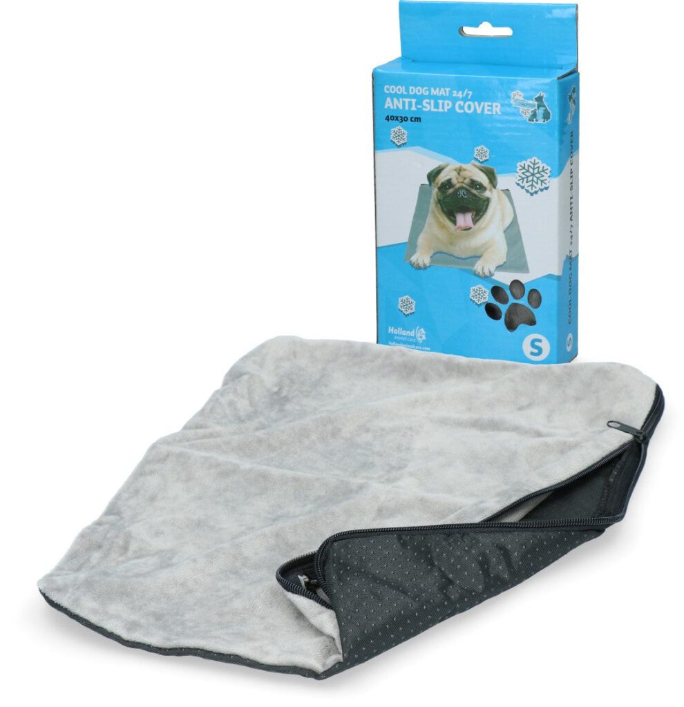 Lot brosse 4 en 1 Pet+Me poil court et housse antidérapante CoolPets – photo 3