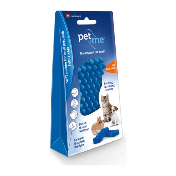 Lot brosse silicone Pet+Me et pelle à litière Pawise pour chat – photo 1