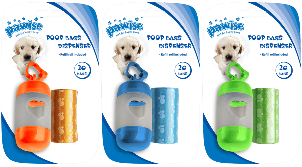 Lot câble d'attache 7 m, distributeur de sacs et bouteille d'eau Pawise pour chien – photo 3