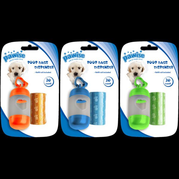 Lot câble d'attache 7 m, distributeur de sacs et bouteille d'eau Pawise pour chien – photo 3