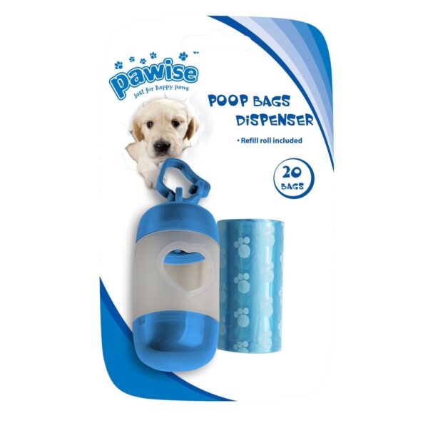 Lot câble d'attache 7 m, distributeur de sacs et bouteille d'eau Pawise pour chien – photo 4