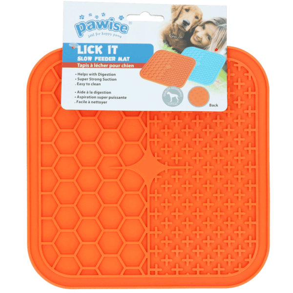 Lot gamelle No-Spill 800 ml et tapis de léchage Pawise – photo 3