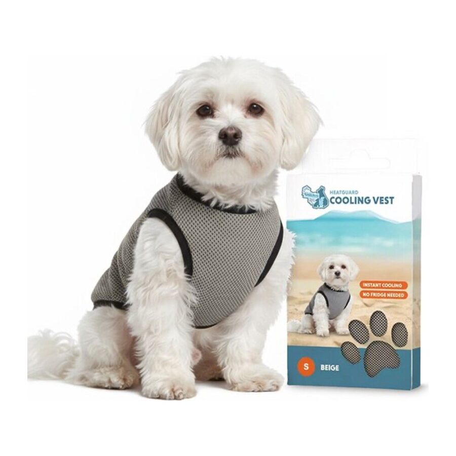Lot gilet rafraîchissant Coolpets et gamelle Eat Slow pour chien – photo 1