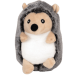 Lot haltère en bois et peluche hérisson Pawise pour chien – photo 2