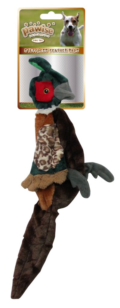 Lot jouet épouvantail Scary Harry et peluche Feather Pals L pour chien – photo 3