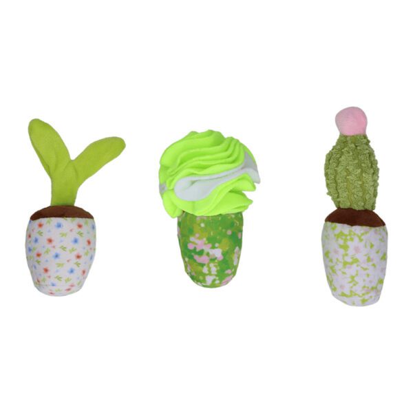 Lot jouet de fouille Snuffle Box Garden Paws et peluche pantoufle Pawise – photo 2