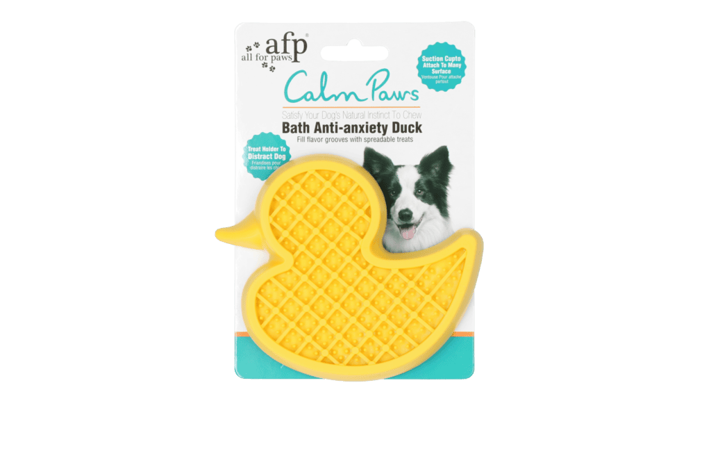 Lot jouet Spinning Feeder et canard de bain Calm Paws pour chien – photo 3