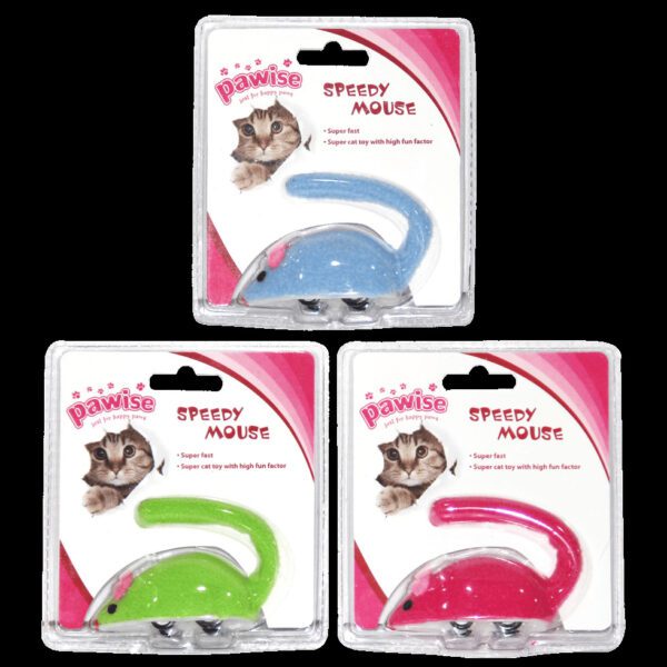 Lot jouets chat cannes souris et serpent Pawise – photo 4