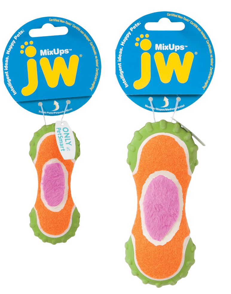 Lot de jouets JW Mixups et Garden Glove pour chien – photo 2
