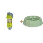 Lot : Tapis de fouille pliable AFP Dig It + Gamelle anti-glouton Pawise My Slow Feeding Bowl M