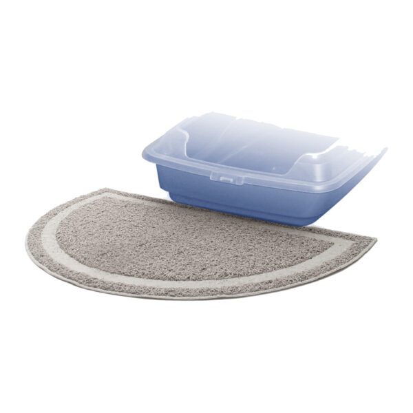 Lot litière gamelle harnais pour chat – photo 1