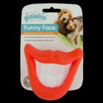 Lot panier Snuggle Pet Bed et jouet Funny Face pour chien – photo 3