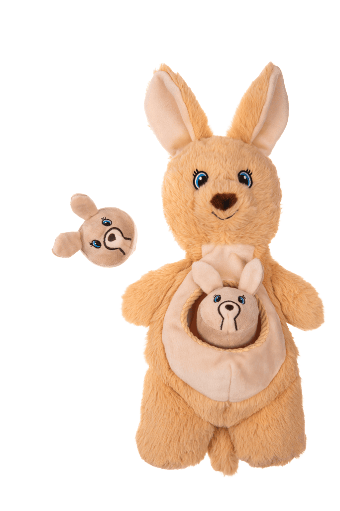 Lot peluche Growl Sidekicks Kanga et dummy flottant Dog Comets – photo 2