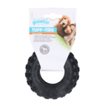 Lot peluche lama Sequine, pneu en mousse et fleur Sakura Garden Paws pour chien – photo 3