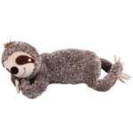 Lot peluche paresseux Pawise et gant de jardin Garden Paws pour chien – photo 1