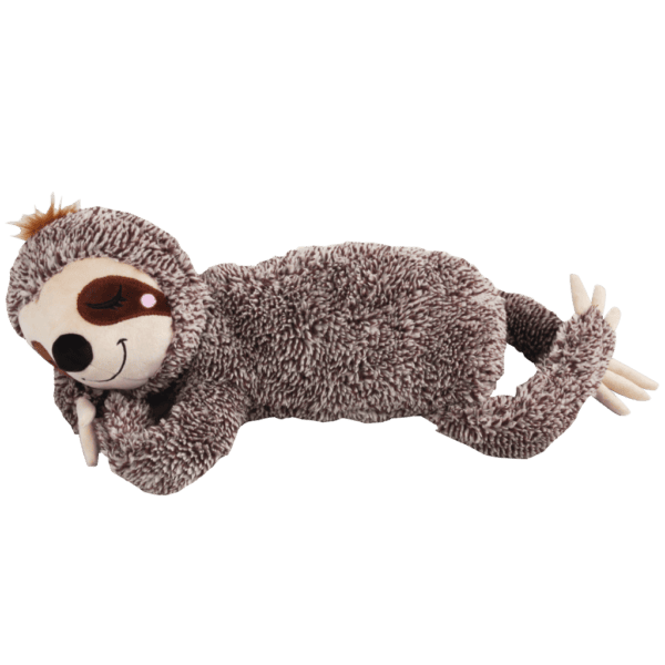 Lot peluche paresseux Pawise et gant de jardin Garden Paws pour chien – photo 1