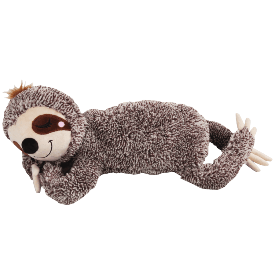 Lot peluche paresseux Pawise et gant de jardin Garden Paws pour chien – photo 1