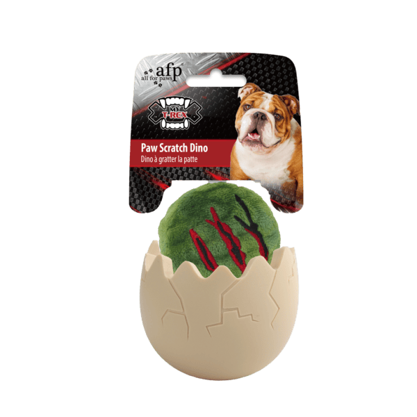 Lot ramasse-crottes avec sac et jouet à friandises T-Rex pour chien – photo 2