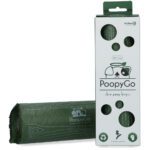 Lot sacs à déjections PoopyGo lavande et tube porte-adresse pour chien – photo 1