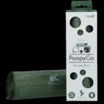 Lot sacs à déjections PoopyGo lavande et tube porte-adresse pour chien – photo 1