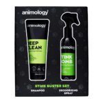 Lot shampoing Animology Stink Buster et brosses Wahl pour chien – photo 1