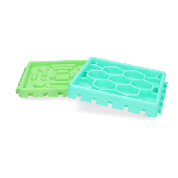 Lot tapis fontaine Nature Spa et set gamelle anti-glouton Pawise pour chien – photo 4