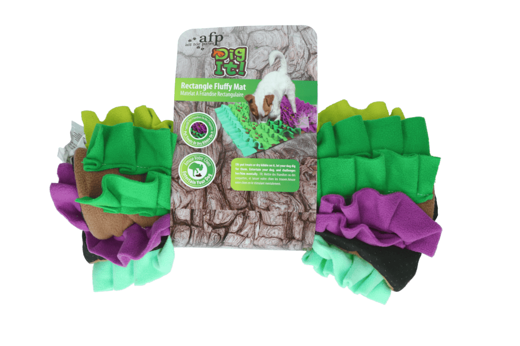 Lot tapis de fouille AFP Dig It et double gamelle inox 2 x 450 ml pour chien – photo 1