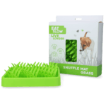 Lot tapis de fouille silicone herbe et gamelle Minus One 950 ml pour chien – photo 1