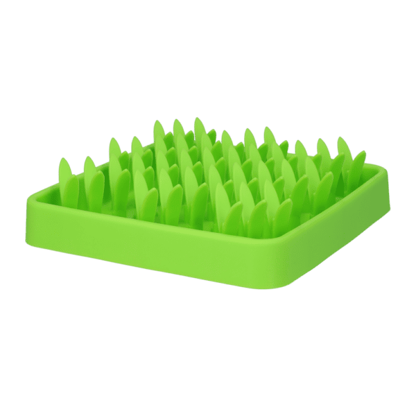 Lot tapis de fouille silicone herbe et gamelle Minus One 950 ml pour chien – photo 2