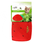Lot tapis de jeu Green Rush et peluche herbe à chat Pawise – photo 1