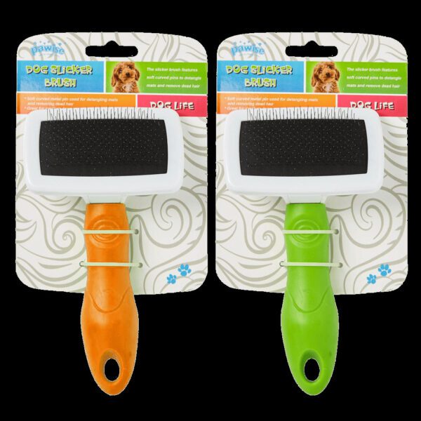 Lot tapis de léchage Woofle, gamelle anti-glouton et brosse Pawise – photo 5
