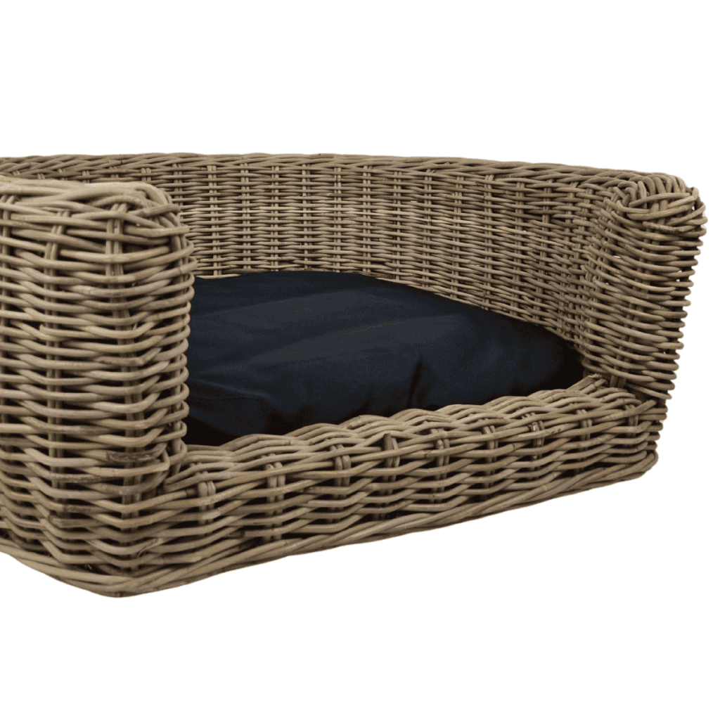 Panier chien en osier – photo 3