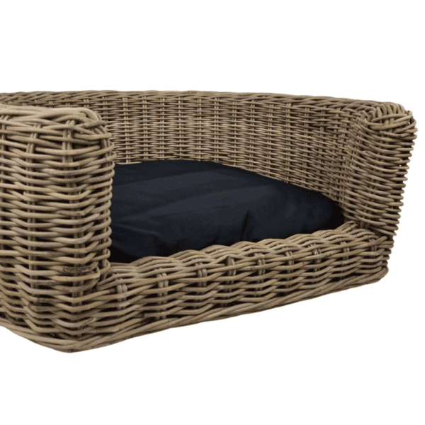 Panier chien en osier – photo 3
