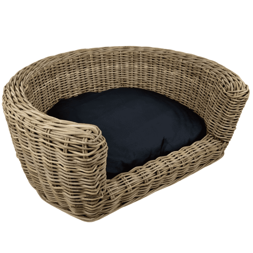 Panier rotin chien – photo 2
