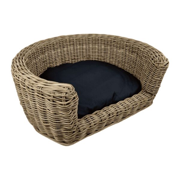 Panier rotin chien – photo 2