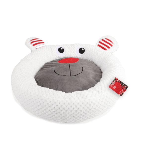 Panier de Noël ours polaire pour chien – photo 2