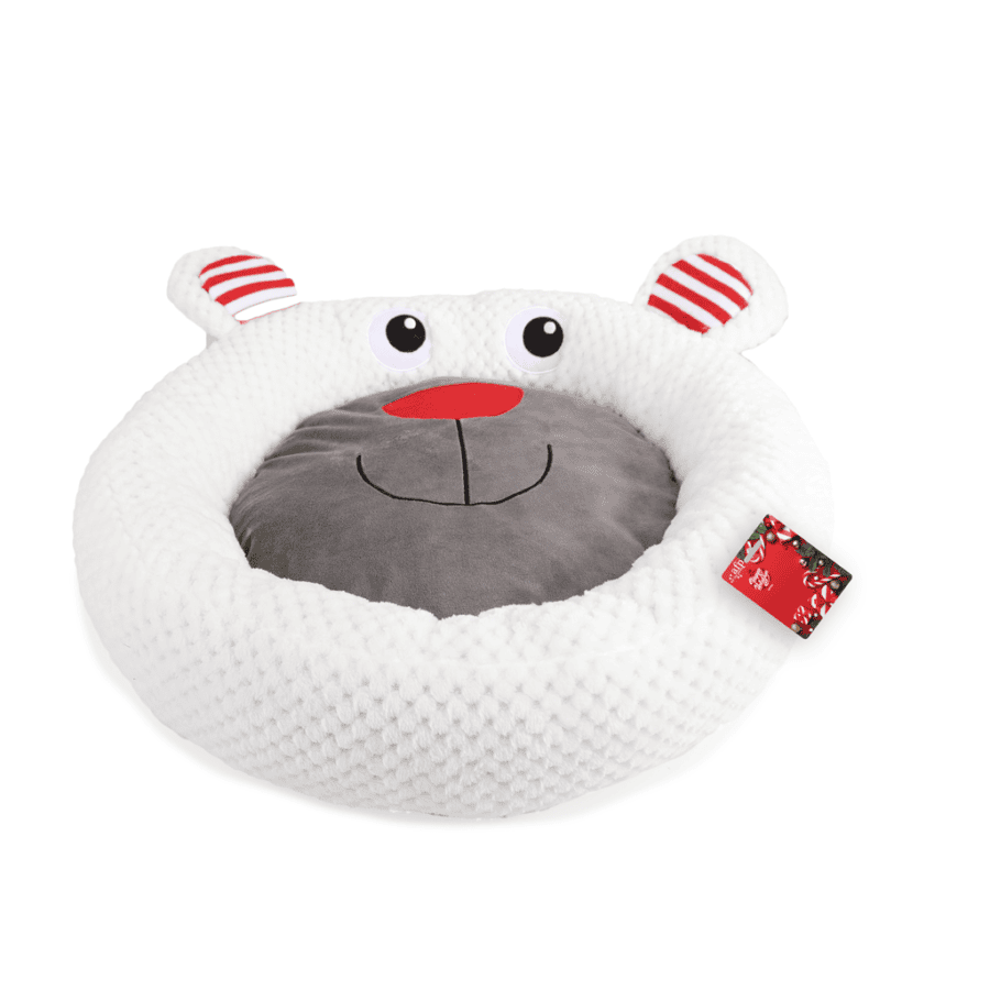Panier de Noël ours polaire pour chien – photo 2