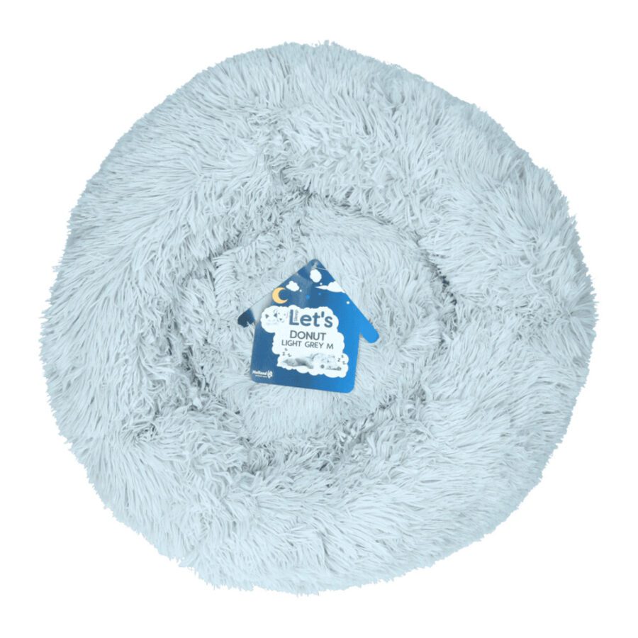Panier donut Let's Sleep gris clair – photo 1