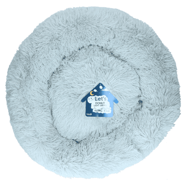 Panier donut Let's Sleep gris clair – photo 5