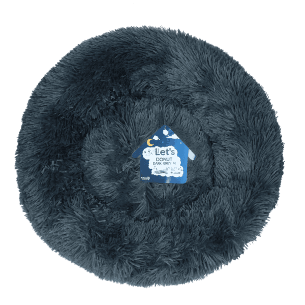 Panier donut Let's Sleep gris foncé – photo 1