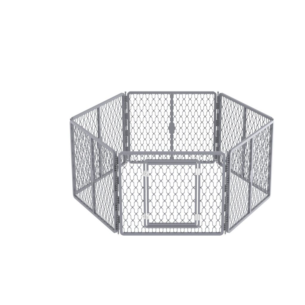 Parc d'extérieur pour chien AFP Dog Play Pen – photo 1