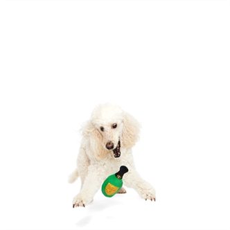 Peluche chien bouteille champagne – photo 4