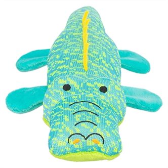Peluche chien crocodile tissu – photo 1