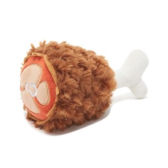 Peluche chien cuisse de dinde – photo 1